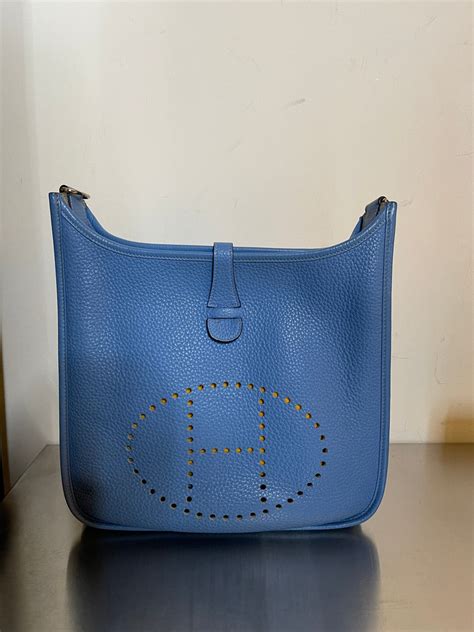 hermes evelyne 29 blue